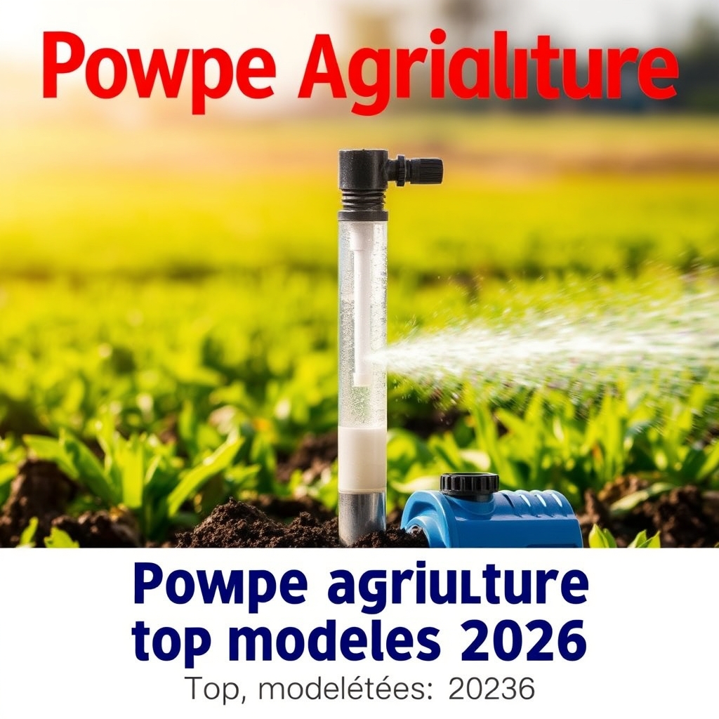 Pompe agricole irrigation : top modèles 2026