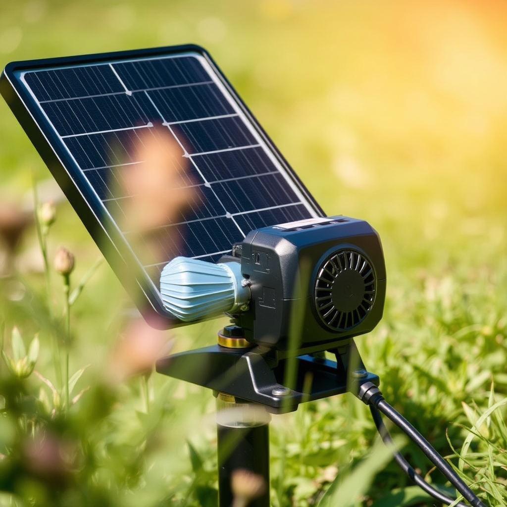 Applications des pompes solaires 12V · Pompe solaire 12V : autonomie et puissance