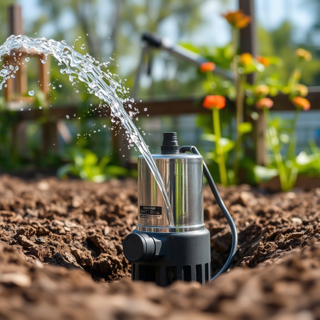 Pompe submersible 220V : usage résidentiel